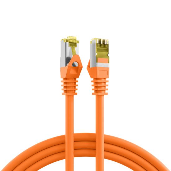 Εικόνα της SFTP 0.25m Cat7 cable Πορτοκαλί LSZH