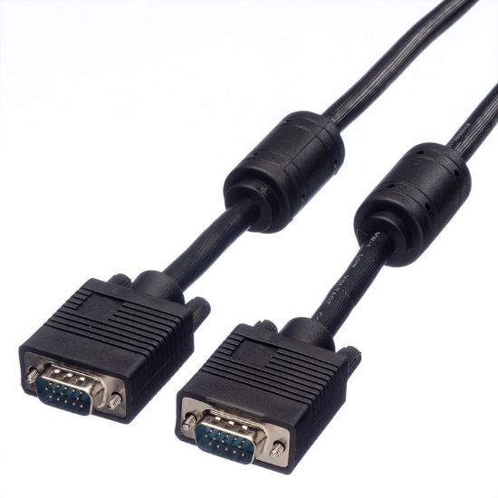 Εικόνα της VGA cable 2m  HD15M - HD15M ΜΑΥΡΟ FERRITE