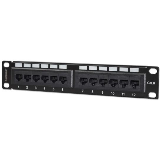 Εικόνα της PATCHPANEL  12 PORT CAT6  10" UTP MAYPO