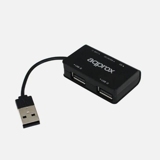 Εικόνα της HUB 3 PORT USB 2.0&CARD READER SD/MICRO SD