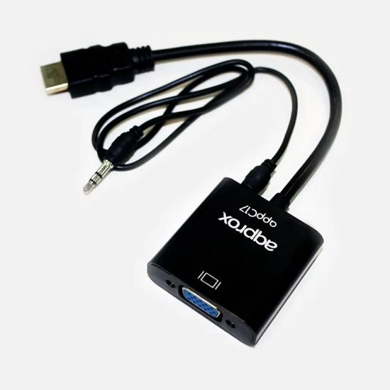 Εικόνα της CONVERTER HDMI M TO VGA F WITH AUDIO (1920x1080)