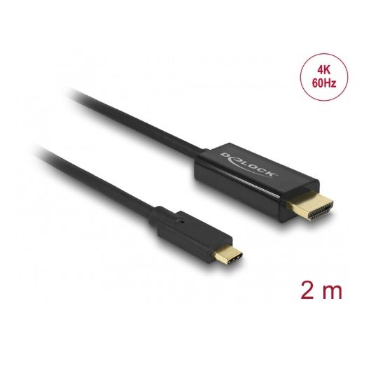 Εικόνα της CABLE Type-C male to HDMI/M 2m 4k/60 Hz