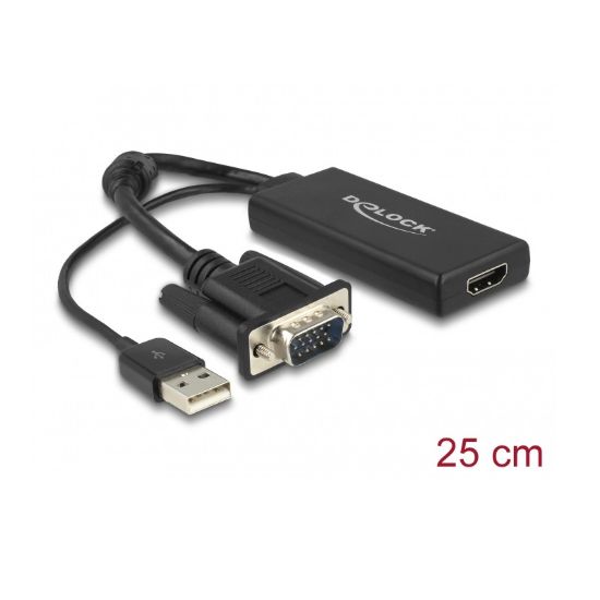 Εικόνα της CONVERTER VGA+AUDIO TO HDMI ΟΘΟΝΗ with Audio