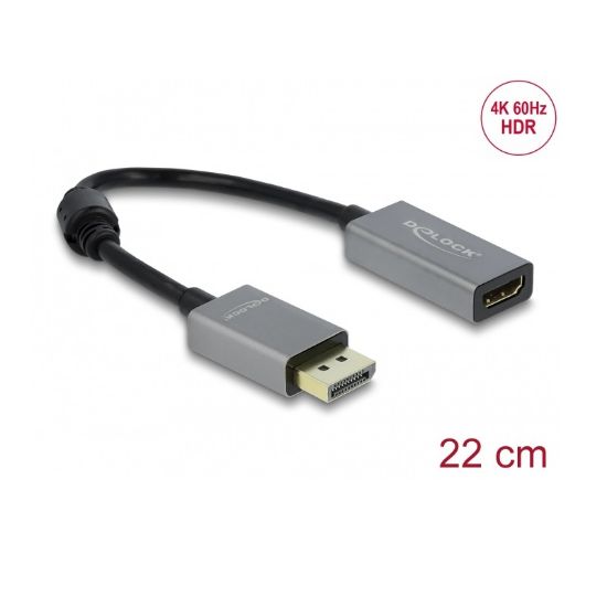 Εικόνα της ADAPTER 1.4 DISPLAY PORT M/ HDMI F 4K/60Hz ACTIVE