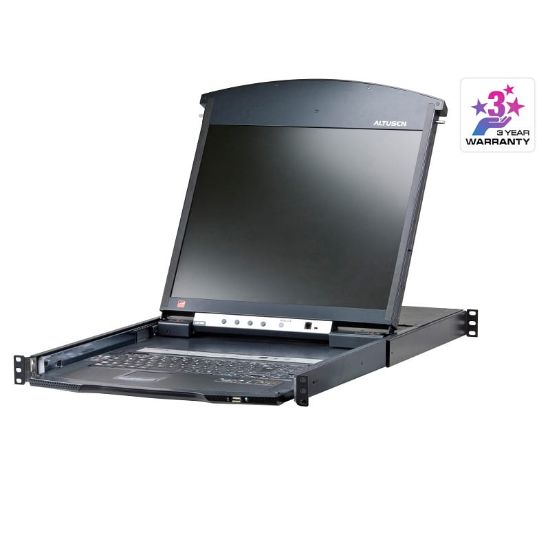 Εικόνα της IP CONSOLE 1U 19" + KVM KH1516A(RJ45)