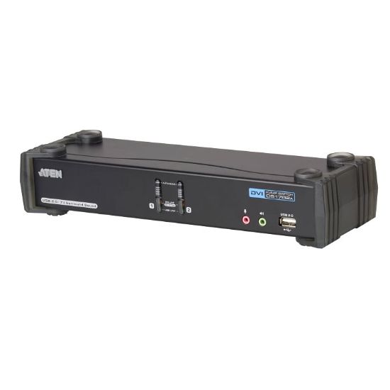 Εικόνα της KVM 2PΟRΤ DVI/USB+AUDIO +1USB PORT