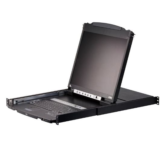 Εικόνα της KVM CONSOLE 8 PORT 19"  LCD LED Dual Rail