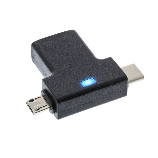 Εικόνα της ADAPTER USB Type-A Female to TYPE-C male & MICRO Male