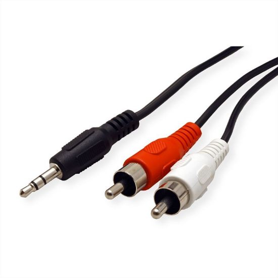 Εικόνα της 3,5mm AUDIO CABLE ΣΕ 2X RCA M 5m