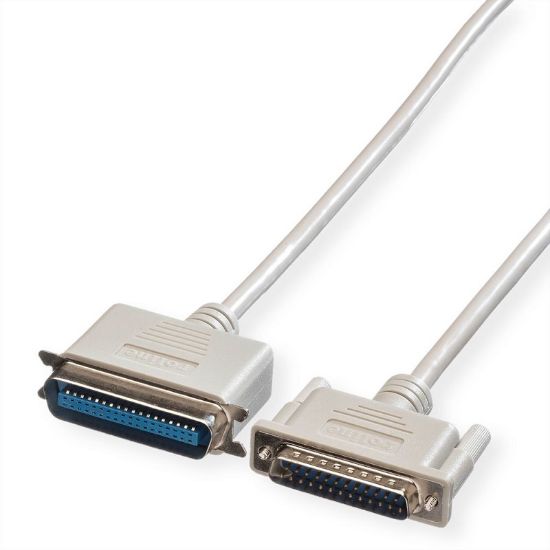 Εικόνα της Printer cable moulded, 25 wires, 1.8m