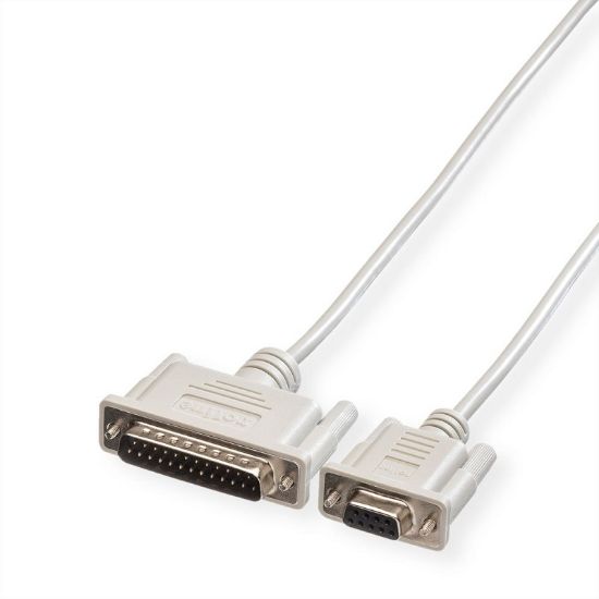 Εικόνα της serial printer cable DB25M - DB9F 1.8Μ