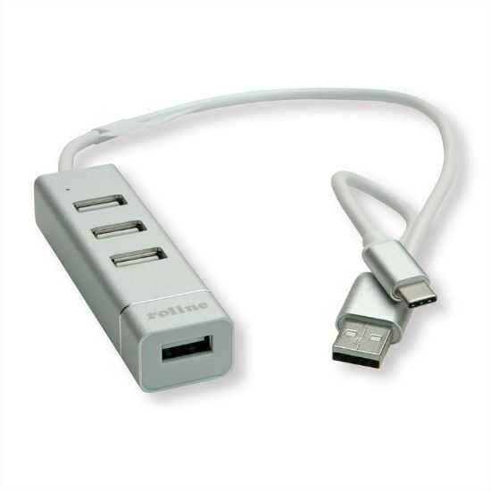 Εικόνα της HUB 4 PORT USB 2.0 Type A+C Connection Cable
