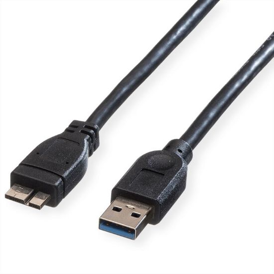 Εικόνα της USB cable type A-A Micro-A  V. 3.0 0.8 m