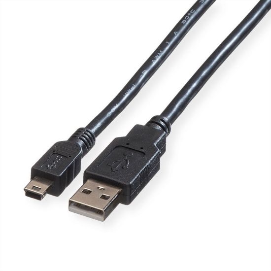Εικόνα της USB V. 2.0 mini cable 5pin 3.0m
