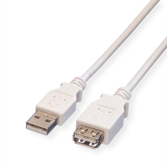 Εικόνα της USB cable type A-A M/F V. 2.0   2.0 m