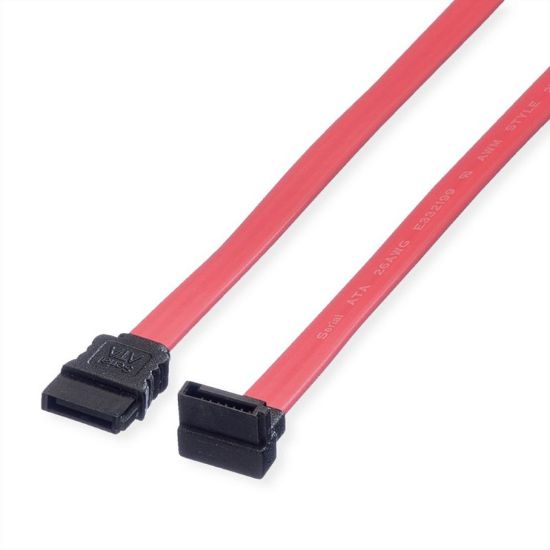 Εικόνα της SATA CABLE DATA 0.5m 3.0 Gbit/s ΓΩΝΙΑΚΟ 90"