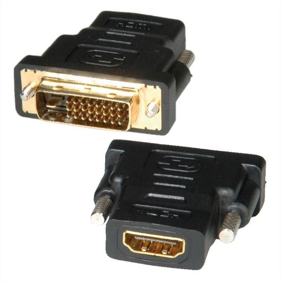 Εικόνα της ADAPTER HDMI F ΣΕ DVI-D M - 1920x1200@60Hz(BIDIRECTIONAL)