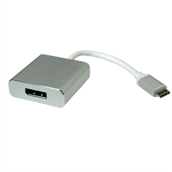 Εικόνα της ADAPTER USB TYPE-C MALE TO DISPLAY PORT FEMALE v1.2