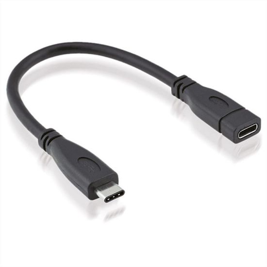 Εικόνα της ADAPTER USB3.2Gen2 Type-C M to USB Type-C F Active 15 cm