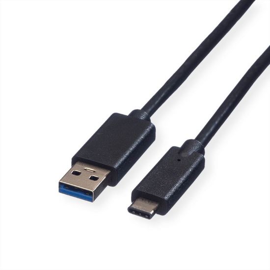 Εικόνα της USB CABLE Type-C male to USB3.2 Gen1 type-A male 1m black
