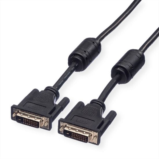 Εικόνα της DVI CABLE M/M (24+1) Dual Link 1m