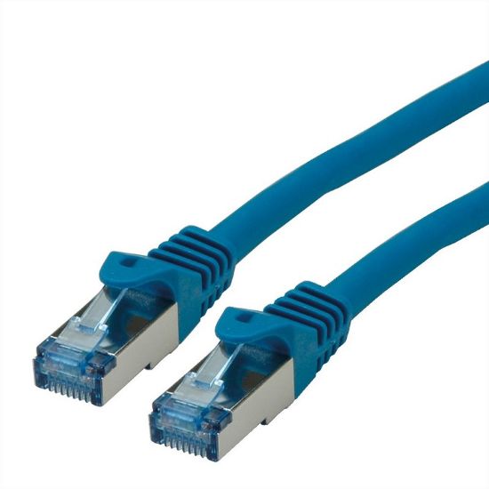 Εικόνα της SFTP 0.3m Cat6a Μπλε Component level LSOH