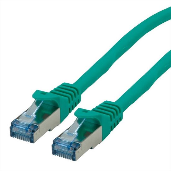 Εικόνα της SFTP 0.5m Cat6a Πρασινο Component level LSOH