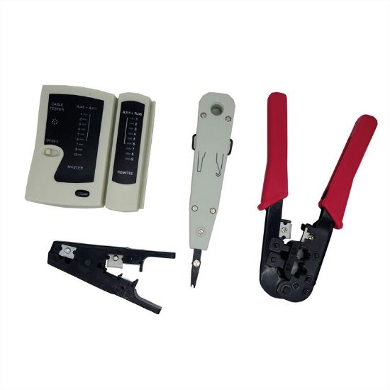 Εικόνα της Network Tool kit ( περιεχει Τester, Πένσα, IDC tool, Crimping Tool )