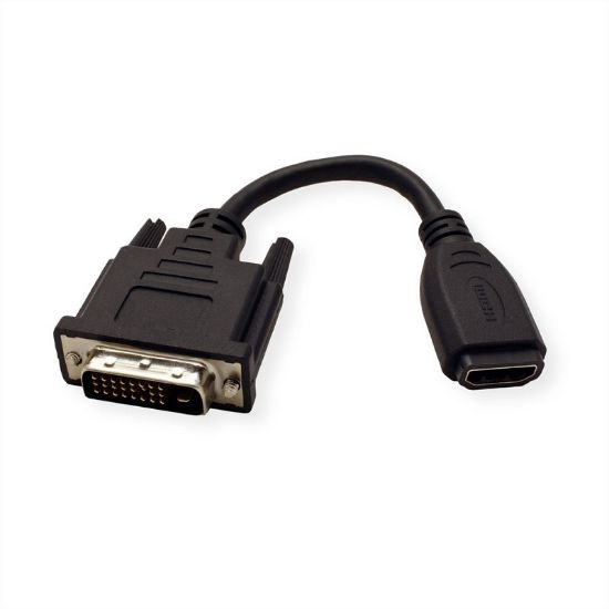 Εικόνα της ADAPTER HDMI F ΣΕ DVI-D M Length : 0.15 m (BIDIRECTIONAL)