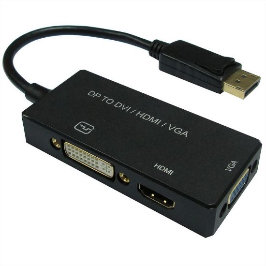 Εικόνα της ADAPTER DISPLAY PORT M TO VGA/DVI/HDMI v1.2, Active
