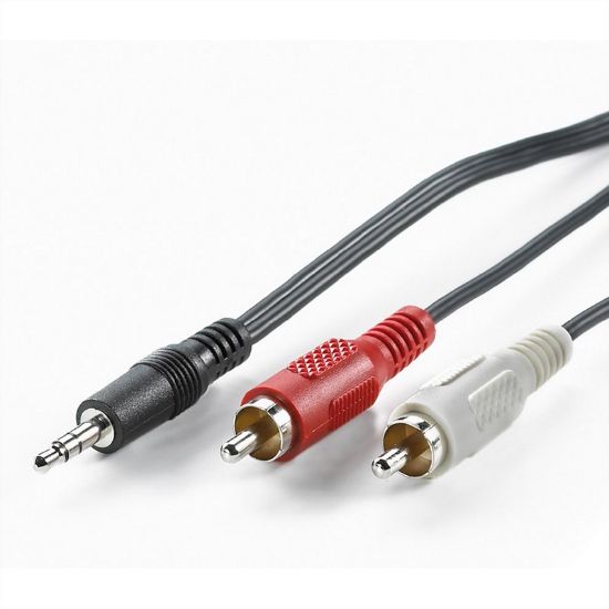 Εικόνα της 3,5mm AUDIO CABLE ΣΕ 2X RCA M 5m