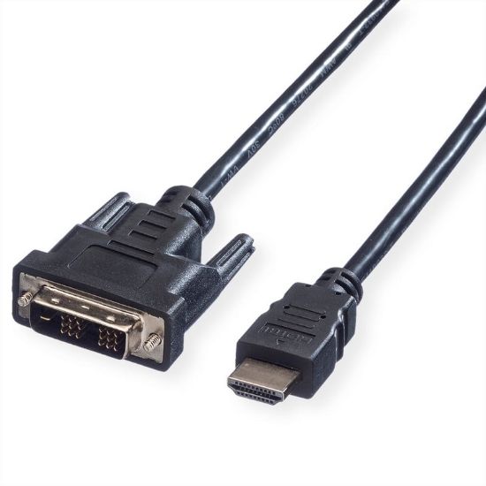 Εικόνα της καλώδιο HDMI σε DVI (18+1) 1m (1920x1200/60Hz)