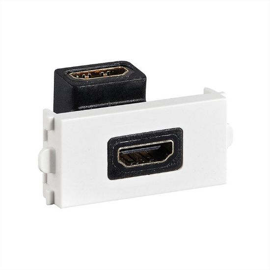 Εικόνα της ΠΡΟΣΟΨΗ ΠΡΙΖΑΣ A/V (HDMI F adapter,angled) 1/3