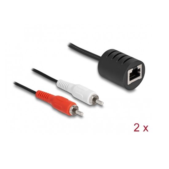 Εικόνα της EXTENDER 2 x RCA μέσω UTP (50m)