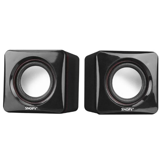 Εικόνα της ΗΧΕΙΑ Η/Υ 6W RMS, Black/Red USB powered