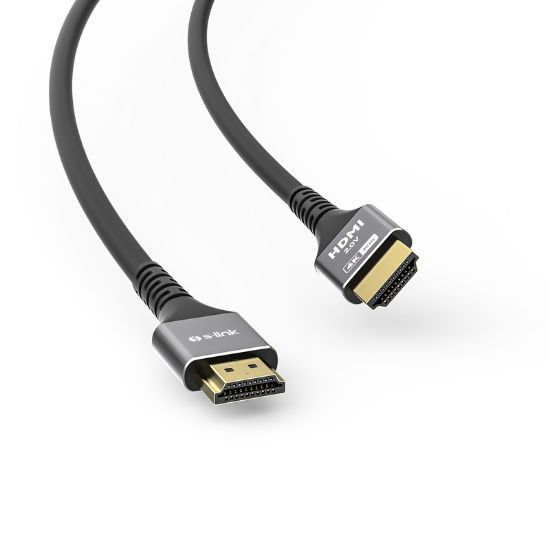 Εικόνα της καλώδιο HDMI 10m Gold v2.0 (4096x2160@30Hz)