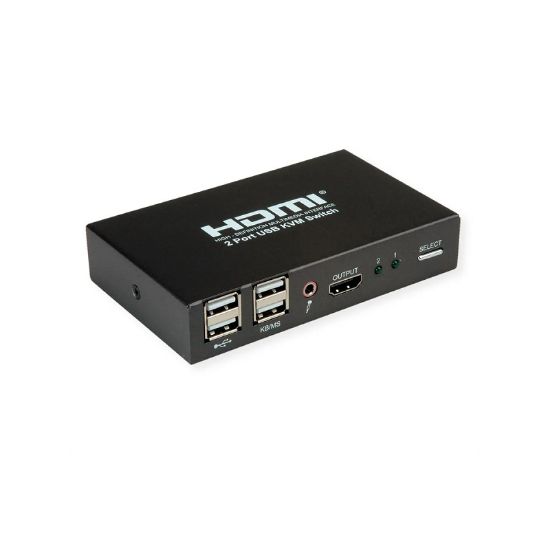 Εικόνα της KVM 2PORT HDMI/USB ΜΕ ΗΧΟ 4K