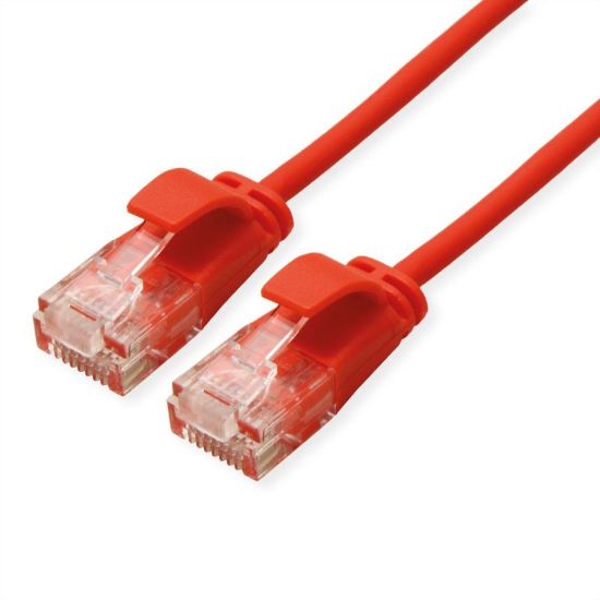 Εικόνα της UTP 1m Cat6a Κοκκινο Slim LSZH