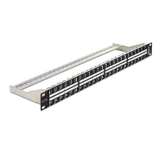 Εικόνα της Keystone Panel 48 Port 1 U black