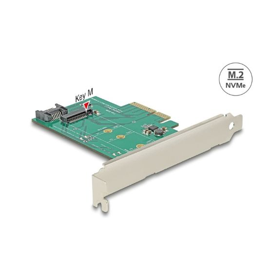 Εικόνα της PCI EX x4 ΣΕ M.2 NVMe with SATA 7p out