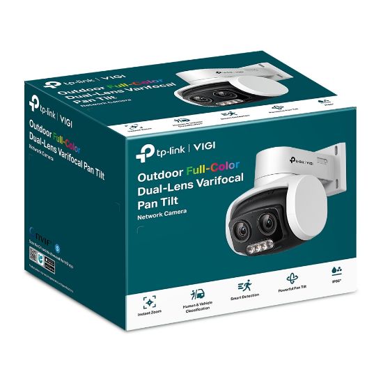 Εικόνα της 4MP Outdoor Full-Color Dual-Lens Varifocal Pan Tilt Network Camera