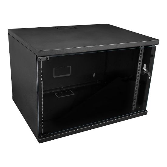 Εικόνα της Επίτοιχη καμπίνα soho NG 7U με βάθος 400 mm ''Flat Pack'' RAL9005