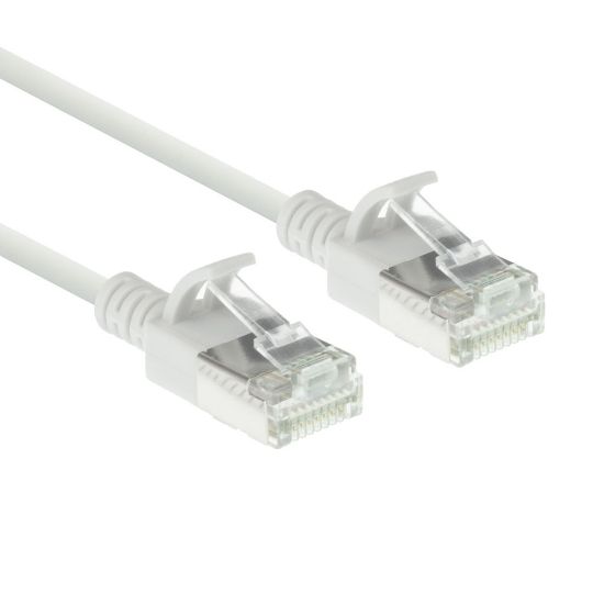 Εικόνα της U/FTP 10m Cat6a Λευκο Slim LSZH