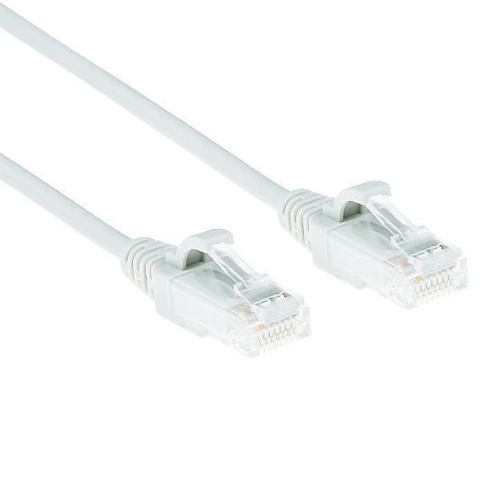Εικόνα της UTP 1m Cat6 Λευκο Slim LSZH