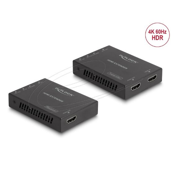 Εικόνα της EXTENDER HDMI 50m 4K/60Hz (IR - PoC)