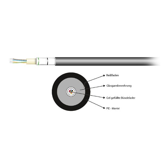 Εικόνα της F/O 4x outdoor cable 50/125µ OM3