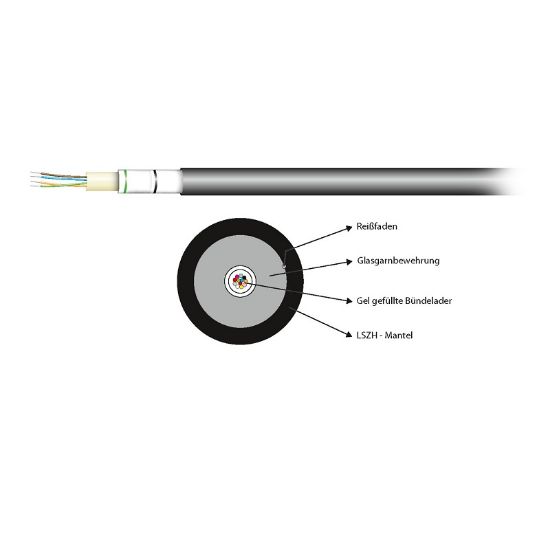 Εικόνα της F/O 24x 50/125 U-DQ(ZN)BH MM OM3