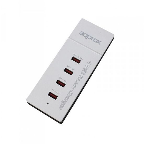Εικόνα της CHARGING ADAPTER 4 x USB port - 25 Watt White