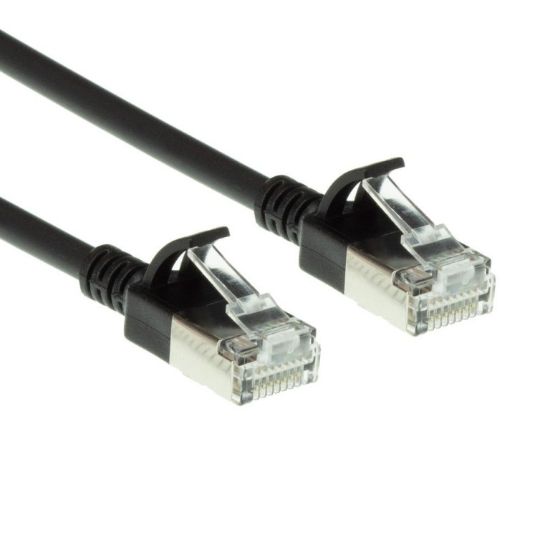 Εικόνα της U/FTP 0.25m Cat6a Μαυρο Slim LSZH