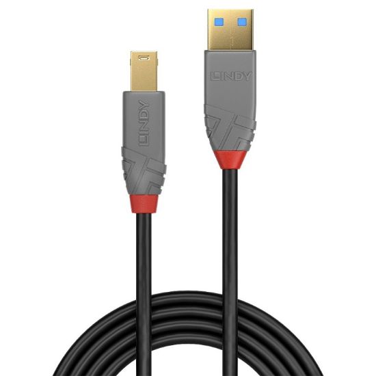 Εικόνα της USB cable type A-B V3.2Gen1 5m Anthra Line